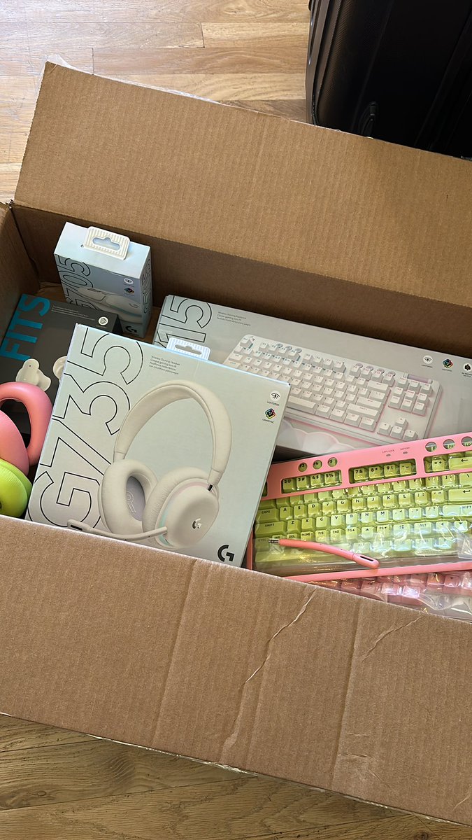 ChloeGMoretz's tweet image. 😈 let’s do thissss getting started @LogitechG