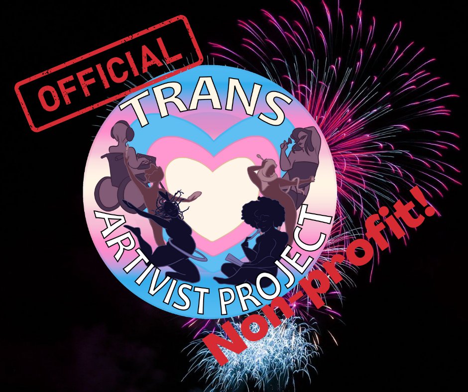 ArtivistTrans's tweet photo. Celebrating that we FINALLY got our official non-profit status! We'll be announcing ways that you can support our work with our official DONATE NOW buttons soon! https://t.co/jvjrtKWNvS