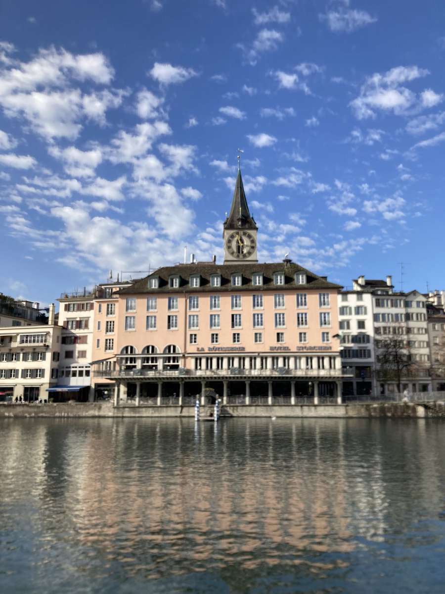 MickeySmither's tweet photo. Another great day on our travels, exploring the beautiful city of @zurich so many stunning buildings from many centuries ago. #mickeyangela2022 #zurich https://t.co/qizpwpMf39