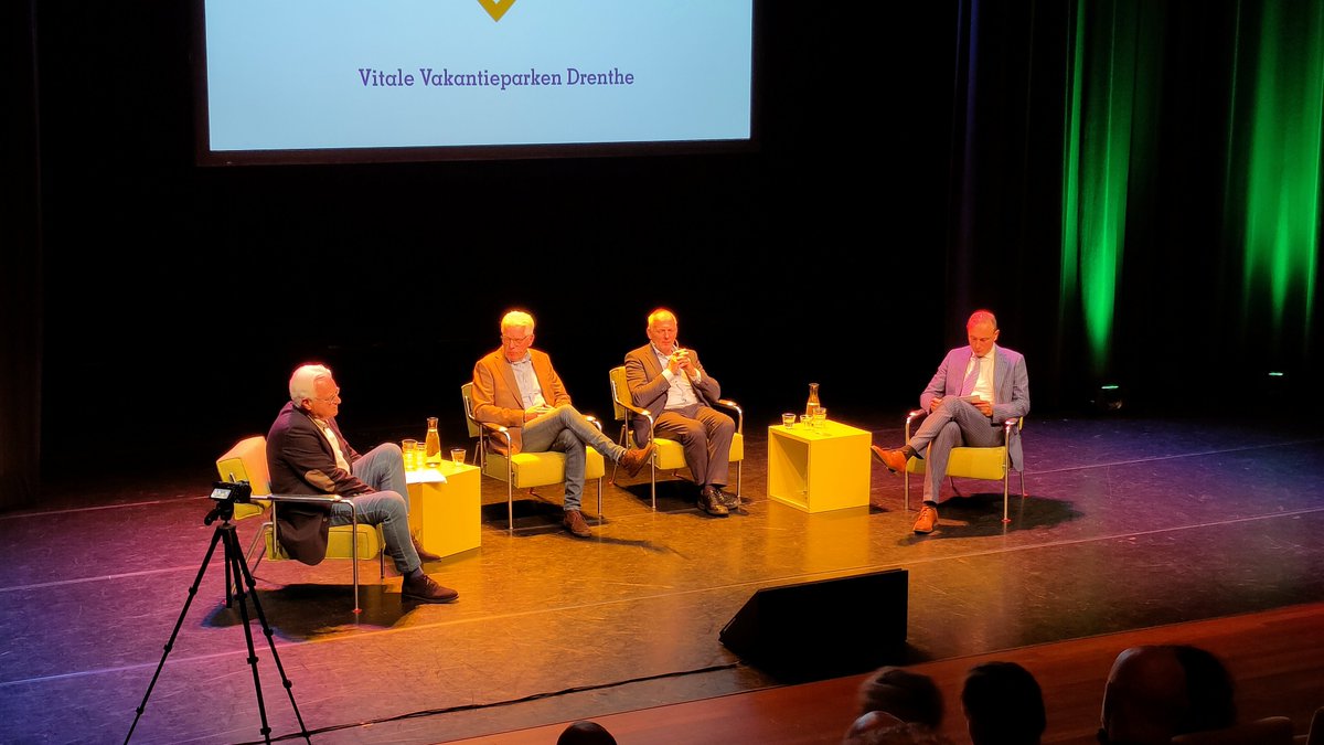 Mooie opkomst bij bijeenkomst over vitale vakantieparken Drenthe. Belangrijk voor onze economie en leefbaarheid.