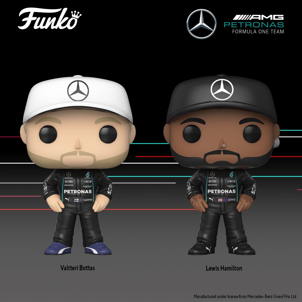 Start your engines for our latest giveaway!

For the chance to win <a href="/MercedesAMGF1/">Mercedes-AMG PETRONAS F1 Team</a> Team Pops! SIGNED by Valtteri Bottas &amp; Lewis Hamilton, follow <a href="/FunkoEurope/">Funko Europe</a> and reply with 🏎️!