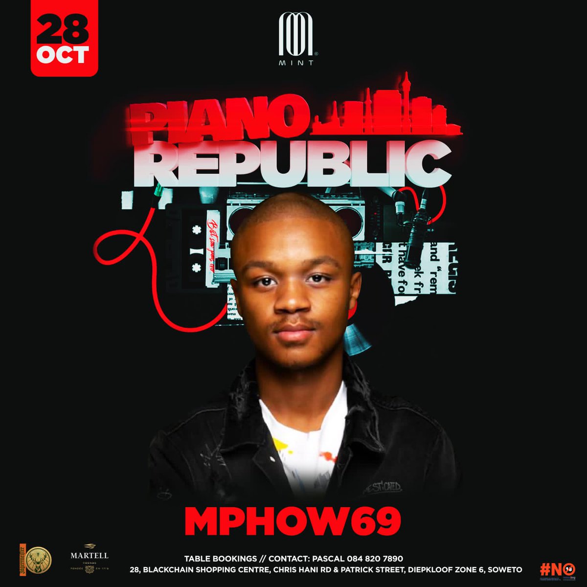 DjFeelsow's tweet photo. Friday 28 October Zone 6 Venue Mint Fridays 
Lets unlock  🔥👌🔓 Piano from start to finish 🤟💯 

Piano Republic Tickets available. R50 
https://t.co/2lTuJh7A75

#Zone6Venue https://t.co/QWyb5pYmBL