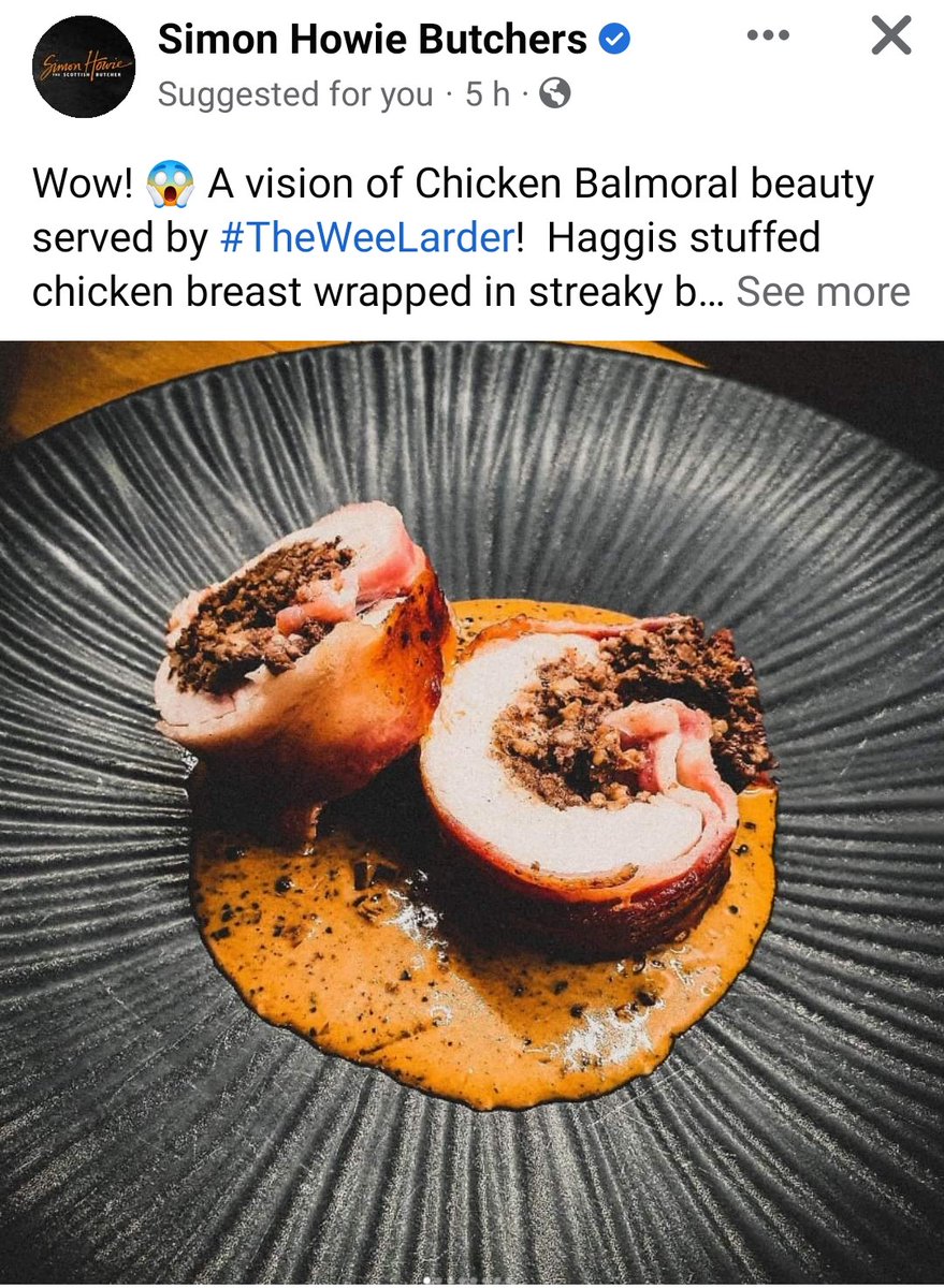 ScoremaScran's tweet image. Sometimes #TopScran comes fae a #TopButcher so go get some of these #Badboys and treat yer tummy. 

@McIlroyRory fancy a wee taster?

20/10 @ScoremaScran