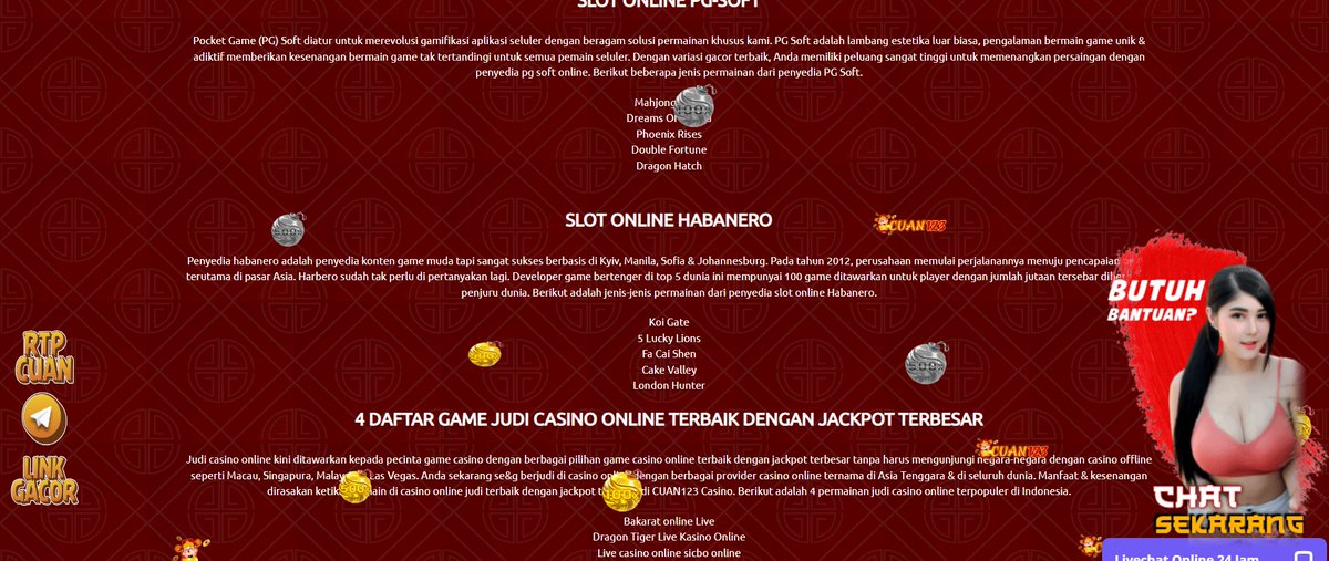 ILaksj's tweet photo. We have all the most popular games. All Games are certified by the authoritative gaming authorities. You can download and play any of these games for free at our online casino.

#cuan123   #LinkCuan123    #DaftarCuan123   #LoginCuan123

Web : https://178.128.127.29:3030/ https://t.co/hunJ1dGNND