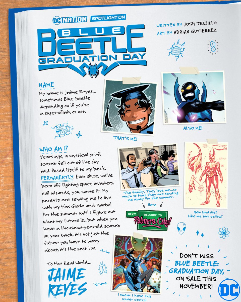 BLUE BEETLE: GRADUATION DAY