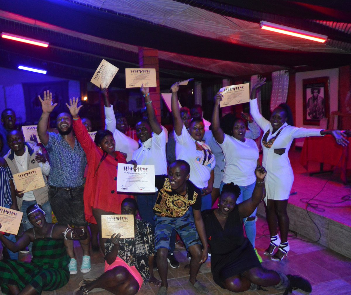 AfricaSexWork's tweet photo. Sex Workers Academy Africa (SWAA) has empowered over 500 sex workers across Africa.
Nehemiah Kakpo, Program Coordinator at the Association Solidarité in Benin shares the impact of SWAA.
https://t.co/DL7VMiI7iV
#SWAA,#SWAAIMPACT,#ASWAMILESTONES https://t.co/BBs7l8r7kp