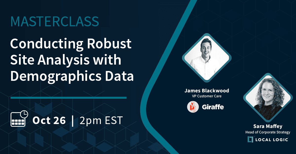 local_logic's tweet photo. Last chance to register for our upcoming Masterclass, "Conducting Robust Site Analysis with Demographics Data": https://t.co/LW18GF1IIP
It's today, at 2pm EST! The session will be recorded and followed by a Q&A.
#PropTech #SiteAnalysis #Demographics https://t.co/eB8rFf78n8