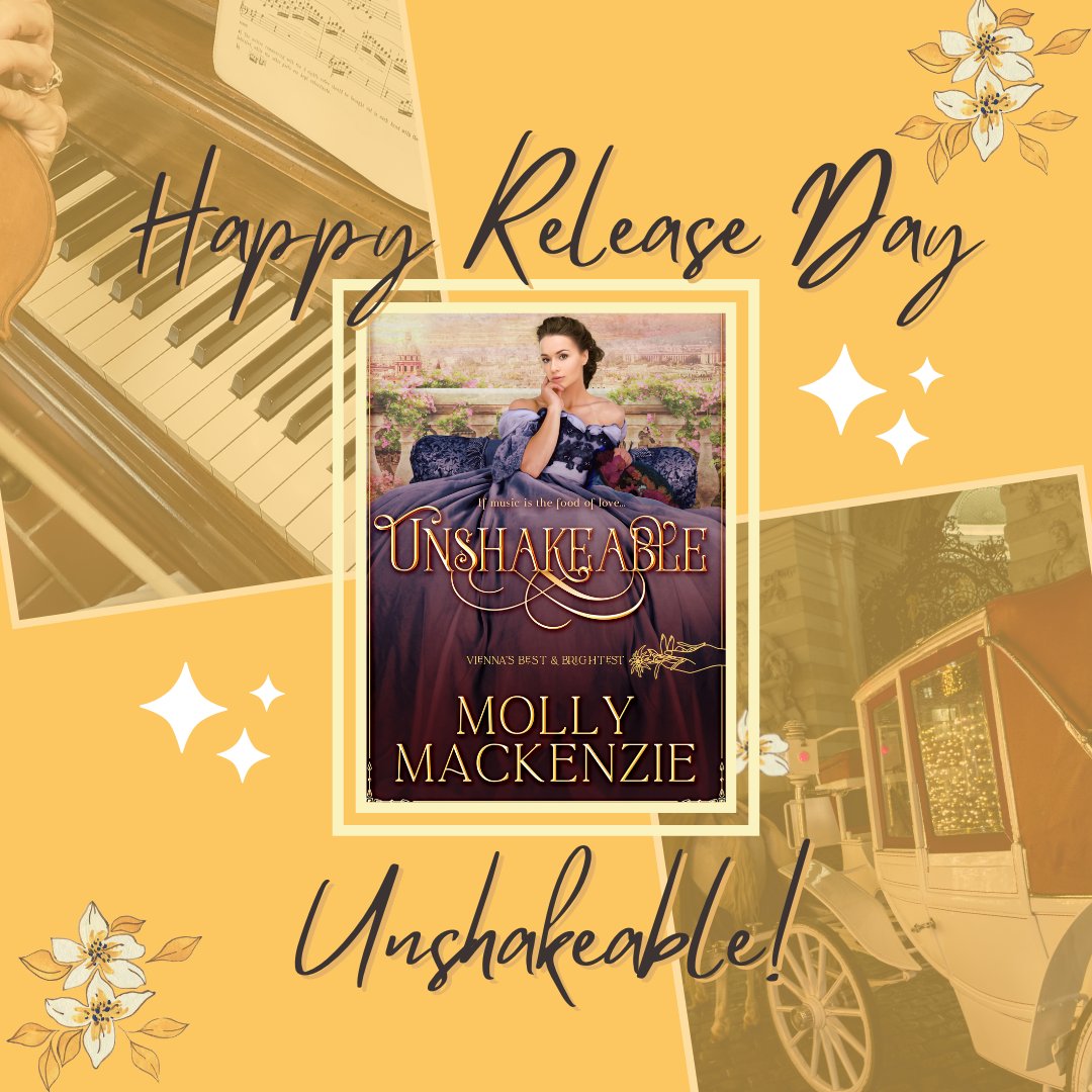 Three years ago I came up with a silly idea for a romance novel featuring several of my favorite things: Vienna, classical music, and scruffy artsy men. Now, dear #WritingCommunity , it's FINALLY HERE! Available for FREE on KU, and you can buy it here: books2read.com/u/m2dMko
