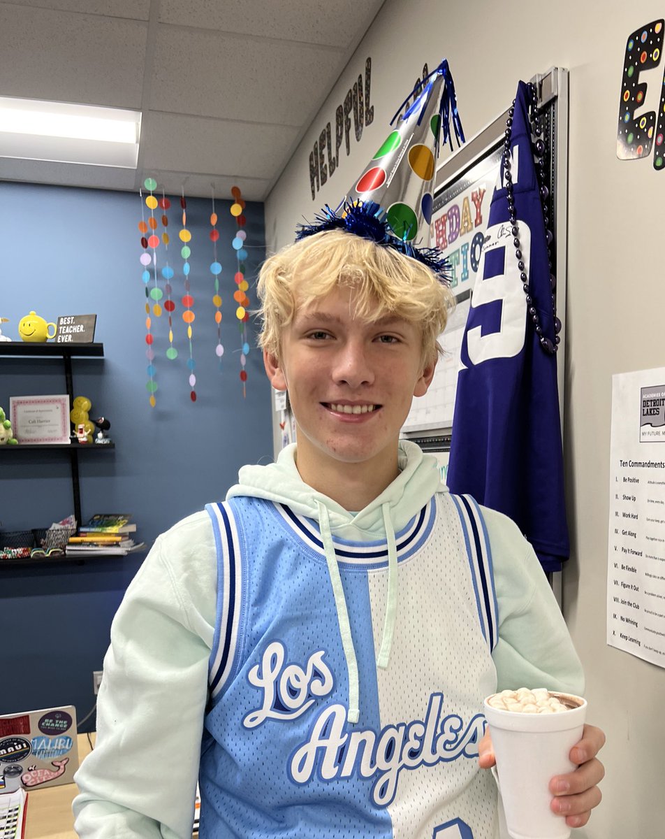 cjharrier's tweet photo. We love to celebrate @DetLakesHigh Happy Birthday Eli!! https://t.co/pUpuTDCDO5