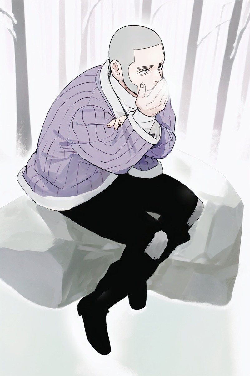 「元々線画だけ描いてた白石に雑に色をのせて、Strengthとnoiseを低めに設」|肉萬@骨折のイラスト