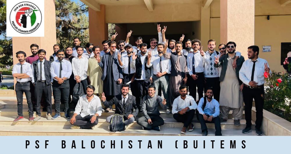 PSF__Balochstan's tweet photo. بیوٹمز یونیورسٹی (BUITEMS )کوئٹہ میں تمام طلباء تنظیموں کا مشترکہ احتجاج۔
پیپلز اسٹوڈنٹس فیڈریشن بلوچستان کے جنرل سیکرٹری عبداللہ درانی، بیوٹمز یونٹ کے صدر یوسف خان ناصر، یونٹ سینیئر نائب صدر محسن شاہوانی سمیت دیگر ساتھیوں کی بھی احتجاجی مظاہرے میں شرکت۔ https://t.co/DM0viZ3m3o