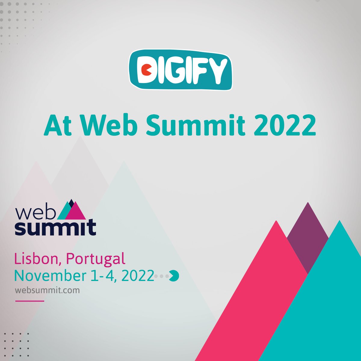 DigifyMENA's tweet photo. We are thrilled to announce that the founders of Digify will be attending #WebSummit2022, the annual technology conference taking place in Lisbon, Portugal from 1- 4 November.
#Digify #WebSummit #WebSummit2022 https://t.co/1XfFAaz6cO