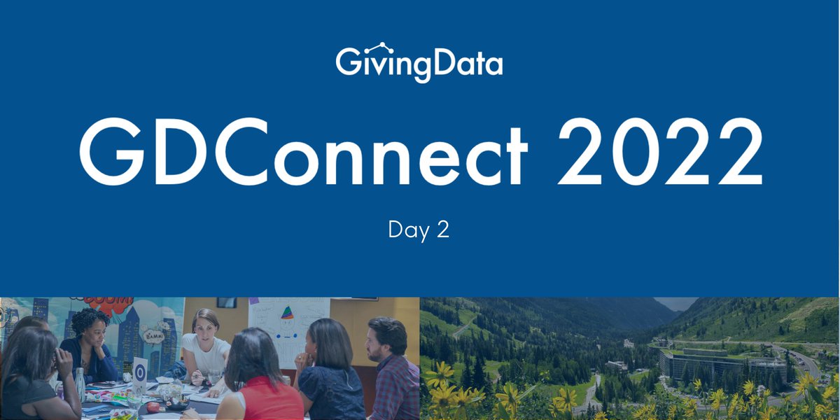 Day 2 of #GDConnect2022 is about to begin. Expect plenty more #grantmaking stories today, along with hands-on training of new and popular #GivingData features.
