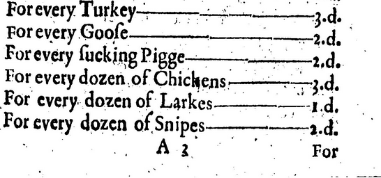 deggy21's tweet photo. from An order concerning the excise, 1645. One of the best of these I've seen. Completely foxed the student who was working on it https://t.co/GsVnU7SZ0n