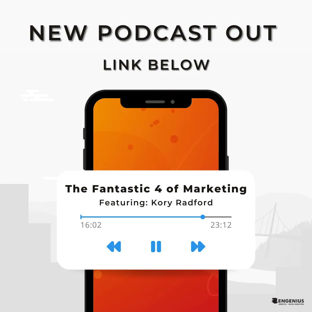 If you had to choose the top 4 things to tell people about your industry, what would they be? Our podcast is taking a hiatus for a little while, but before we go on break, we wanted to leave you with Marketing's Fantastic 4. 
 
buff.ly/3D3FzL0 
 
#nowthatsengenius