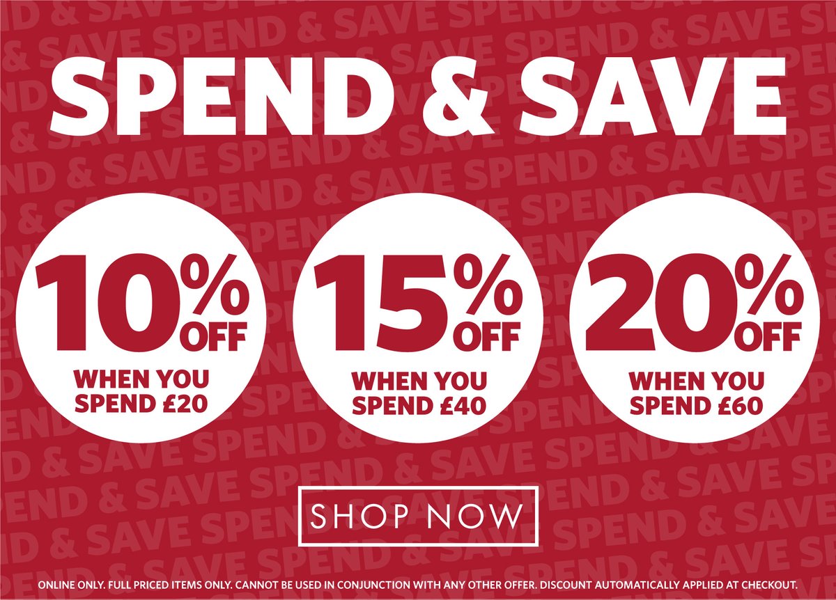 Great savings to be had with our Spend and #Save offer... and just in time for #Christmas too.