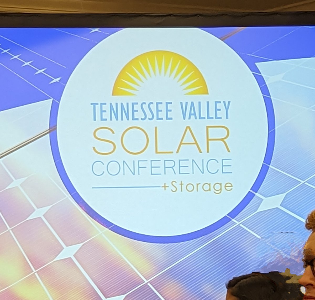 TNSolarAssoc's tweet photo. And we're live at the TN Valley Solar Energy Conference! #TSEA #TenneSEIA https://t.co/vh7B0Ksptc