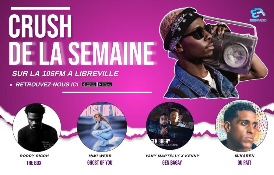 ebenradio's tweet photo. On oublie pas de se poser et écouter la fraîche sélection de nos crush de la semaine !!! Passez une agréable journée sur les 105FM, la seule station 100% musicale !!
#ebenradio #105fm #music #ecclecticsong #rediscovermusic #crush #gabon #libreville https://t.co/UxD0DXWZss