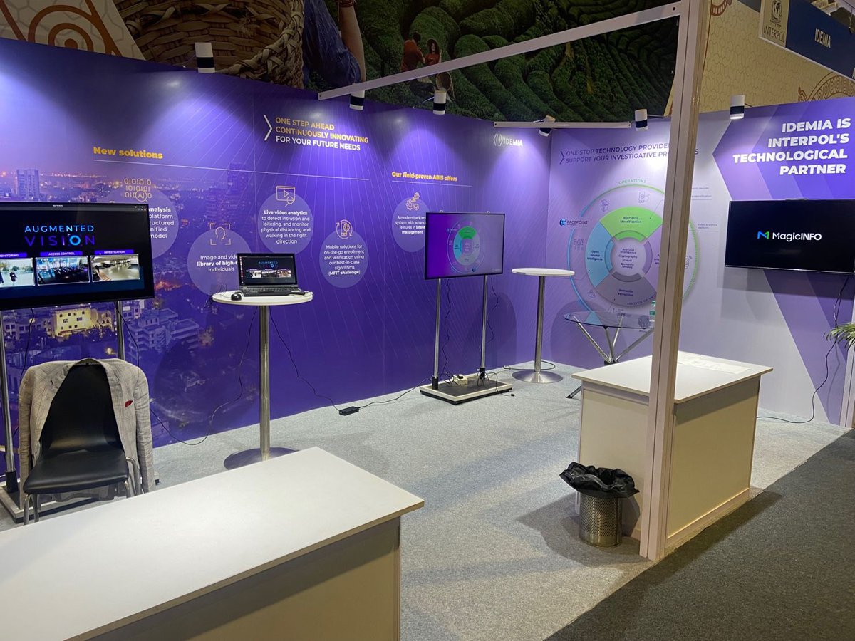 OppScience's tweet photo. #OPPSCIENCE was at #InterpolGA alongside @IdemiaGroup to present its #lawenforcement solution: SPECTRA.
It can analyze, organize and cross-reference data to highlight the relationships between different elements of an investigation. https://t.co/KsY70yudFE