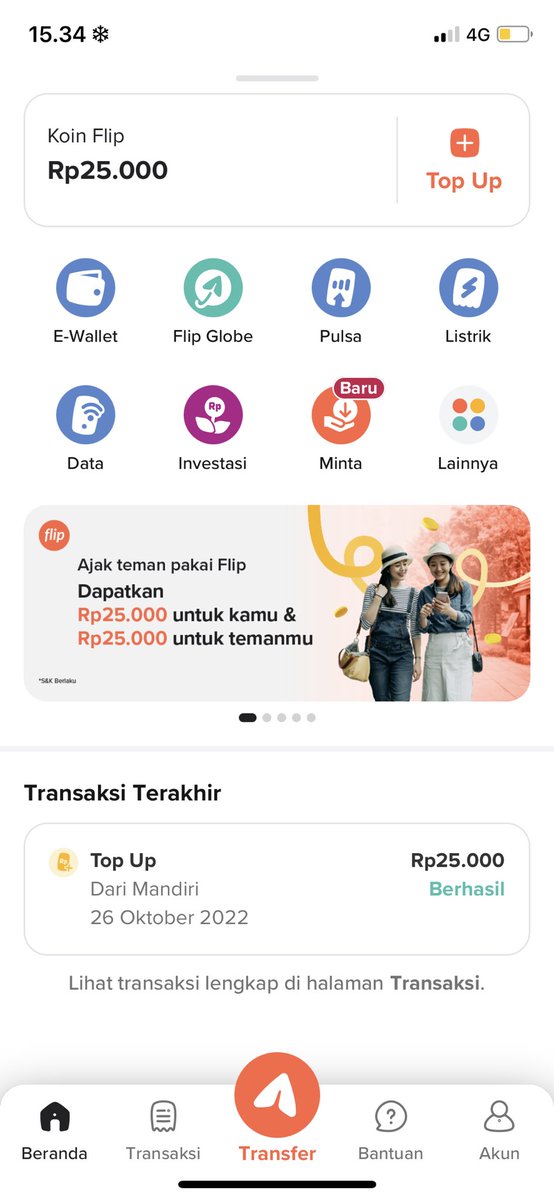 elvgnr_'s tweet photo. @convomfs Ada yang mau dftr pake kode ku ngga? Biar kita dapet 25rb hehehe. Aku yang modalin transaksinya https://t.co/ficphIjKPR