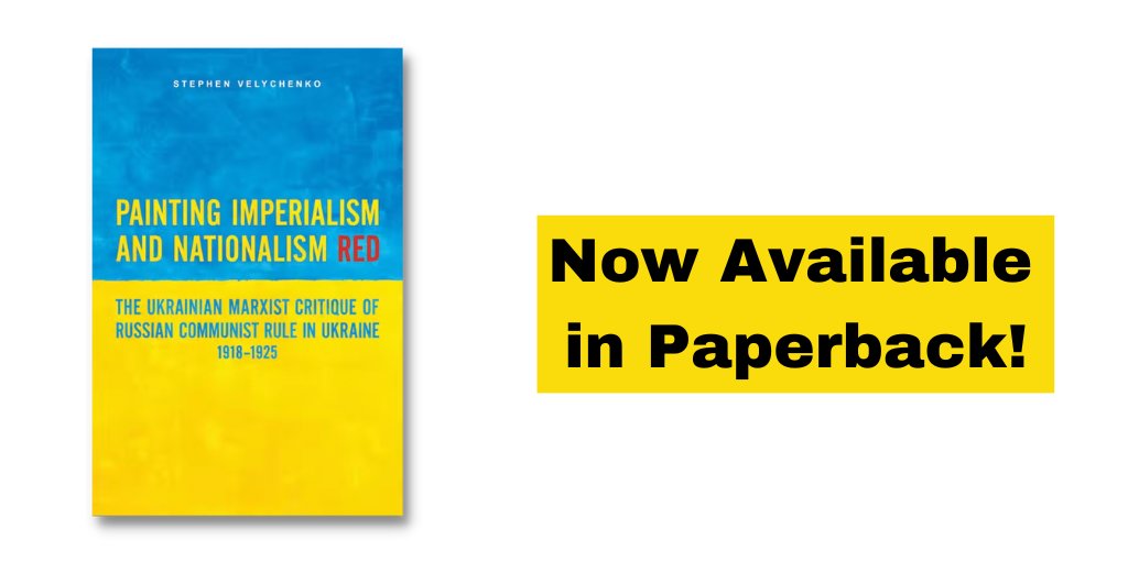 utpress's tweet photo. Now available in paperback, Painting Imperialism and Nationalism Red is a valuable contribution to the "rich and contested historiography of the Ukrainian revolution and state." Order here: https://t.co/zaq85IrZdT #Ukraine #SlavicHistory #nationalism https://t.co/ZopQactzSp