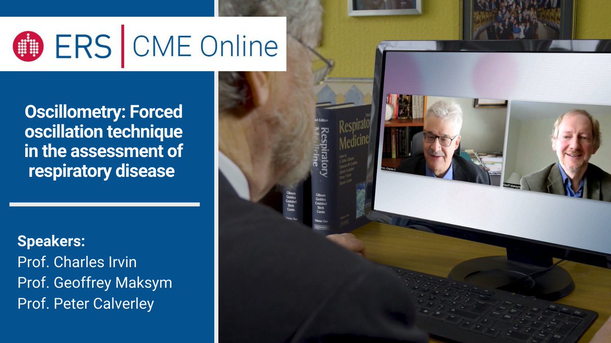 Have you tried our new CME Online module? Experts discuss oscillometry. Complete the module and collect a CME credit: 📝 new.ersnet.org/cme-online/mod…