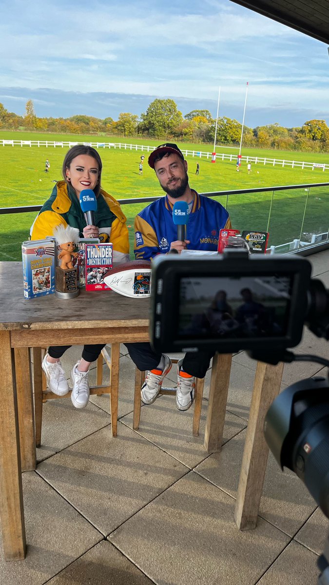 ashandthenfl's tweet photo. We’ve left the NVL Studio and are out in the wild! 🏈
Tune in to NFL End Zone this Sunday at 10:30am on Channel 5 for an awesome episode within the UK community 🫶🏻🇬🇧
@chrismilner @WeAreWhisperTV @NFLUK @NFL
#nflendzone #NFL #nfluk #channel5 #growthenfl #NFLPowerRankings https://t.co/JQeCrcSkkq