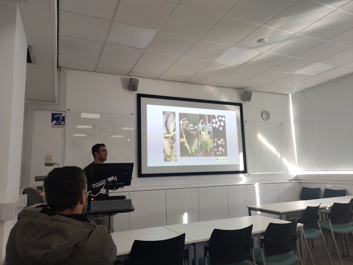 Basem Attar, currently pursuing his PhD at Newcastle University, sharing his experiences from almost a decade of working at ICARDA (International Center for Agricultural Research in the Dry Areas). @SciencesNCL