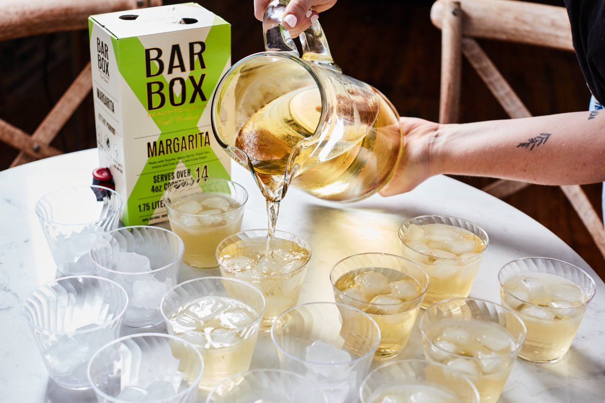 It’s easy to pour all fourteen servings straight from your BarBox. But sometimes it’s nice to get a little fancy with it. #HappyHour