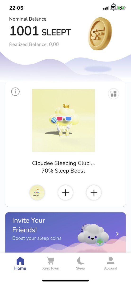 ようやくNFT 設定できた！#SleepFuture