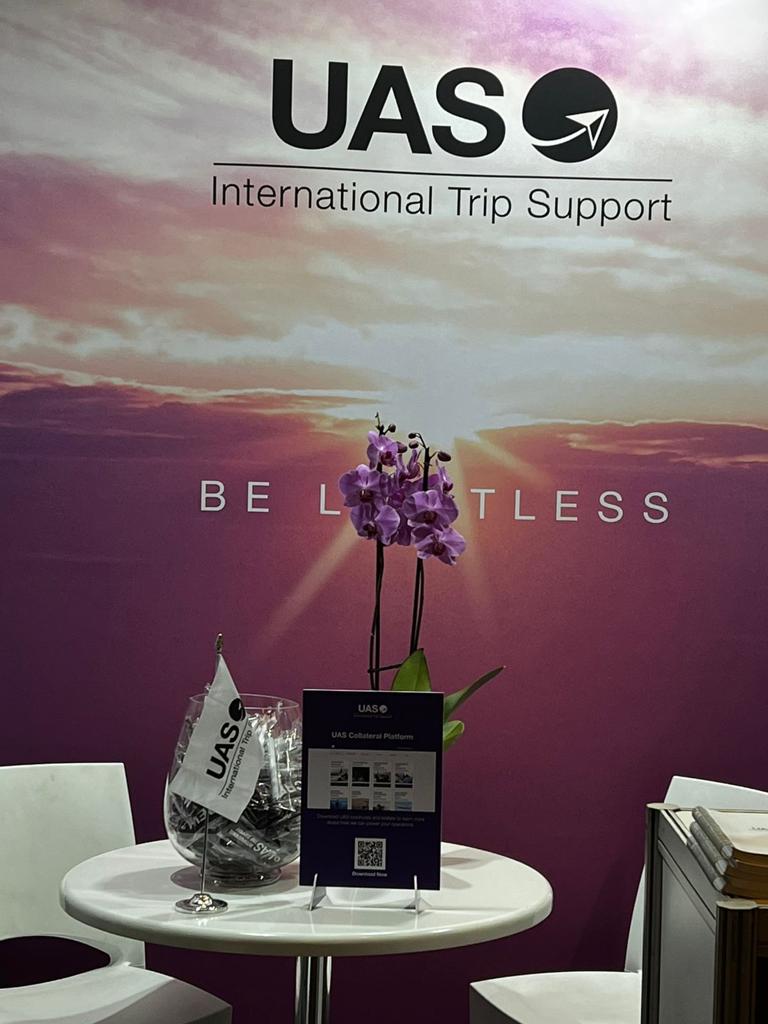 UAS_aero's tweet photo. UAS Africa team is delighted to catch up with our friends at @AfricanBAA - another great event!
#businessaviation #africa #bizav #tripsupport #AfBAA https://t.co/6aRflxmfFy