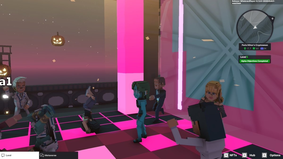 landp814's tweet photo. @TheSandboxGame I just participated in the Paris Hilton  #Cryptoween Event. I found Grralh check out my screenshot below!
🎃👇 https://t.co/MrRHCbtWjU