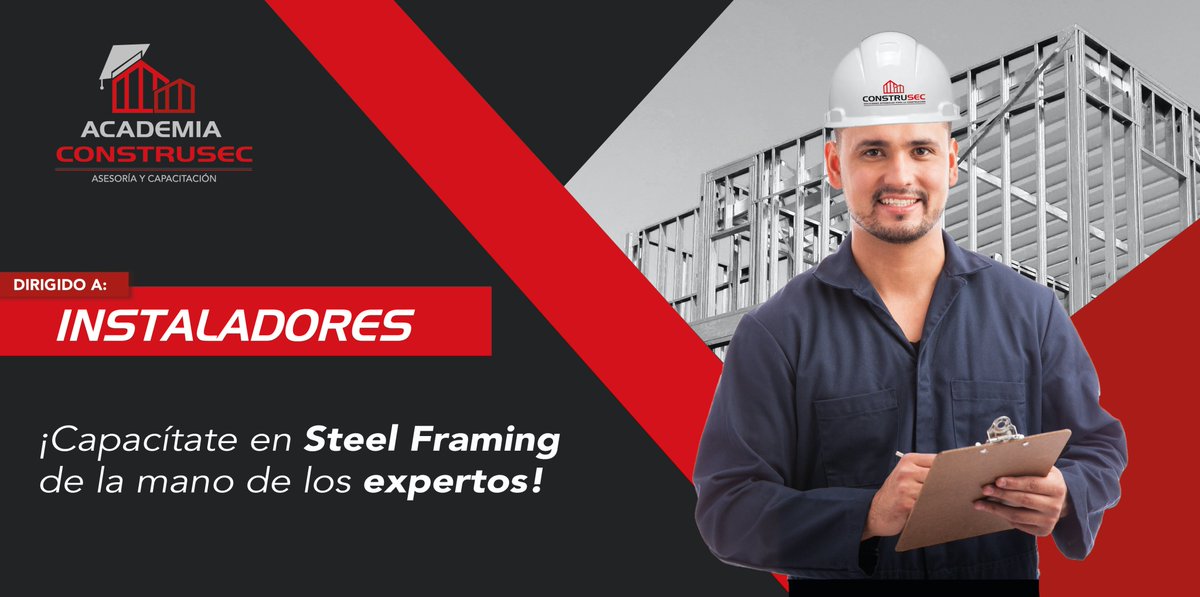 📢¡#Guayaquil tenemos una nueva convocatoria abierta #AcademiaConstrusec! 

Conoce el sistema #SteelFraming que está revolucionando la construcción en el #Ecuador 

Revisa todos los detalles e inscripciones aquí 👉forms.gle/noZRYLxbHUb5Sj…