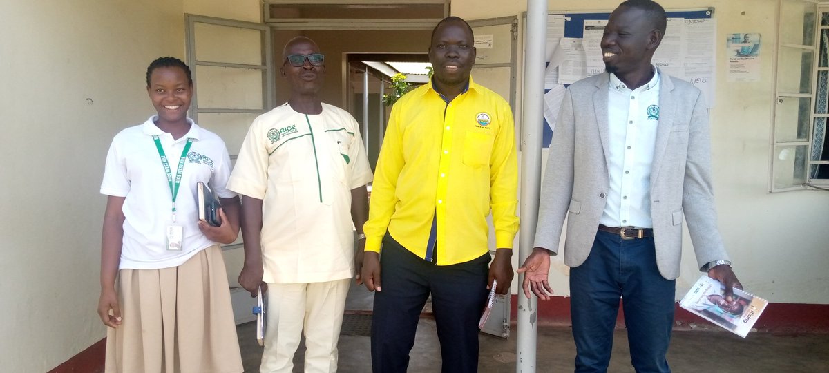 RICEWestNile's tweet photo. The BOD members @RICEWESTNILE did only visit the community members but also our partners that we closely work with to develop and build resilience in Obongi and Moyo districts. @EaStromme @UNHCRuganda @OPMUganda Palorinya Refugee Settlement, Moyo and Obongi Districts. https://t.co/gbruOIX38l