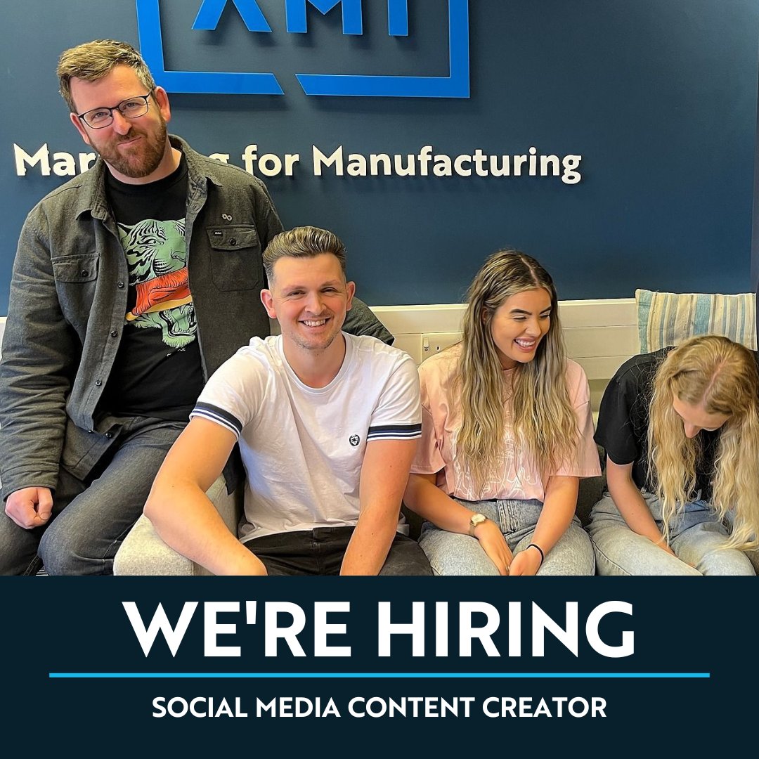 𝗪𝗘'𝗥𝗘 𝗛𝗜𝗥𝗜𝗡𝗚: Social Media Content Creator ✨

AMI are on the lookout for an enthusiastic and proactive individual to join our growing social media team here in #Barnstaple, #NorthDevon.

To apply, or for more information, please email your CV to: ronnie@amiweb.co.uk