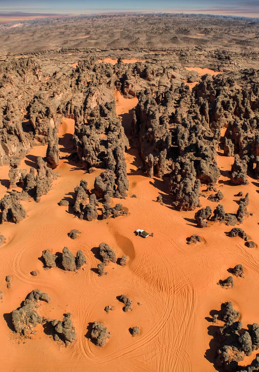 الحدود الليبية الجزائرية 🇱🇾 🇩🇿