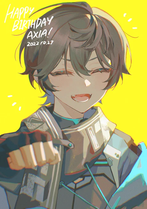 #AXIART #誕生日おめでとうアクシア2022 幸あれ 