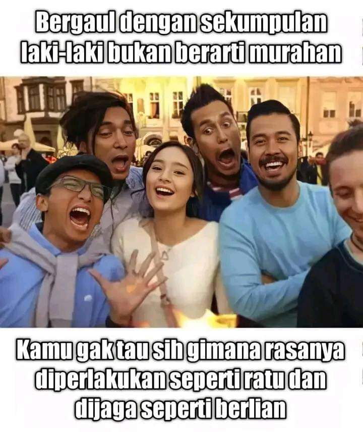 Euy apakah bener? Disini ada yang sahabatnya banyak cowok?