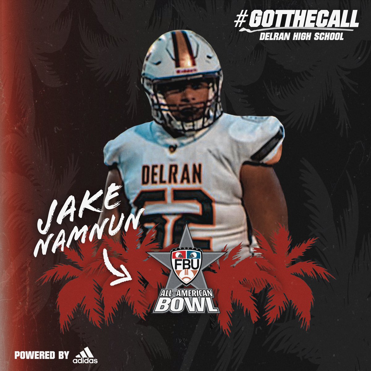 RING RING ☎️ @JakeNamnun answered the call. See you in December. Welcome to the ELITE ✅ #FBUAllAmerican #FBU #GetBetterHere