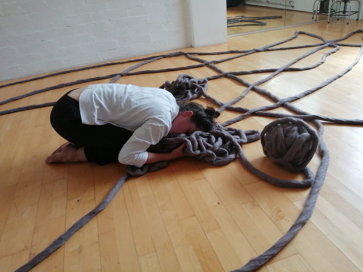 @DRS_London was delighted to have the artist Tara Silverthorn @ElevenFarrerHouse in residence for a week in August this year. Jacky invited her to expand on her ideas in response to some questions she put forward. Read more: danceresearchstudio.com/professional-d…