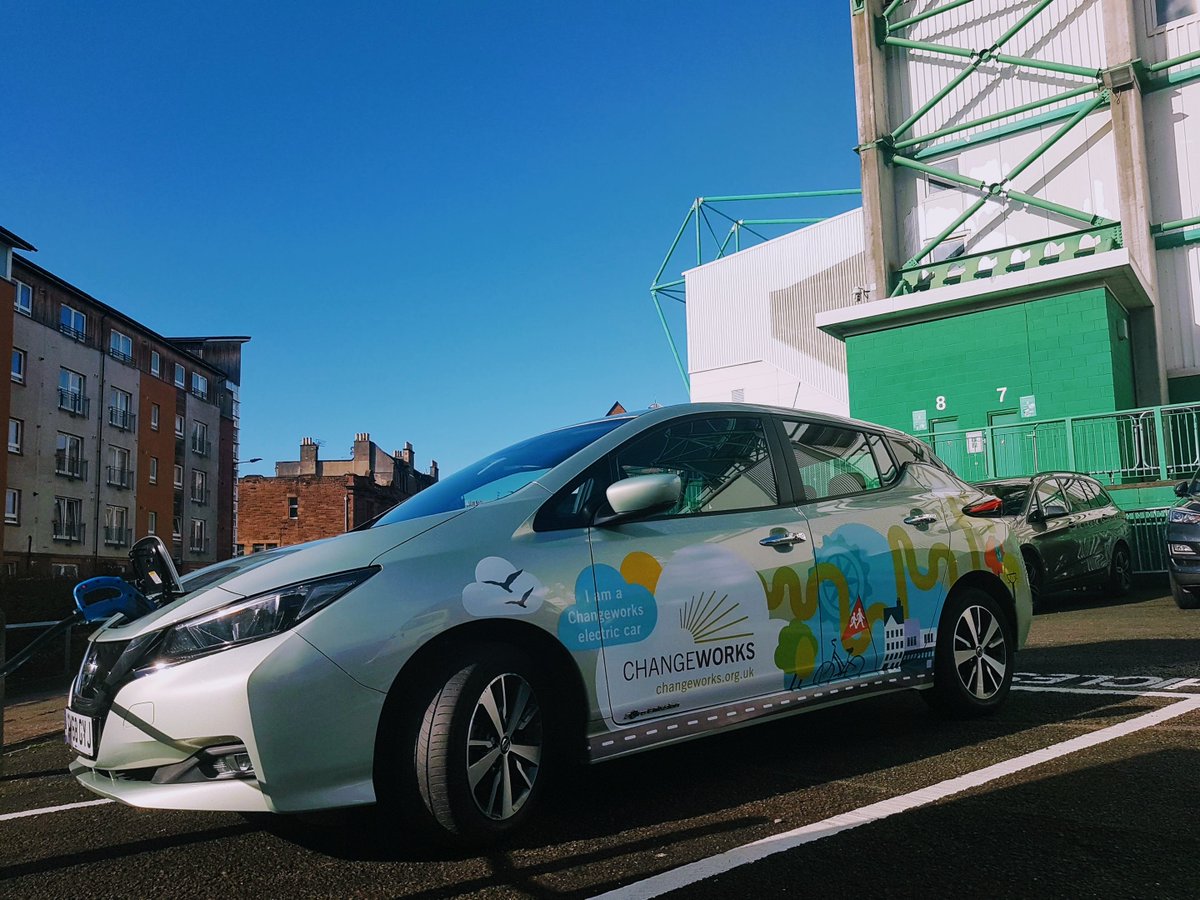 weeandrea's tweet image. Great morning with @EdSciFest at Easter Road sharing ideas on lowering our carbon footprints and hearing how @HibernianFC really is the greenest club in Scotland