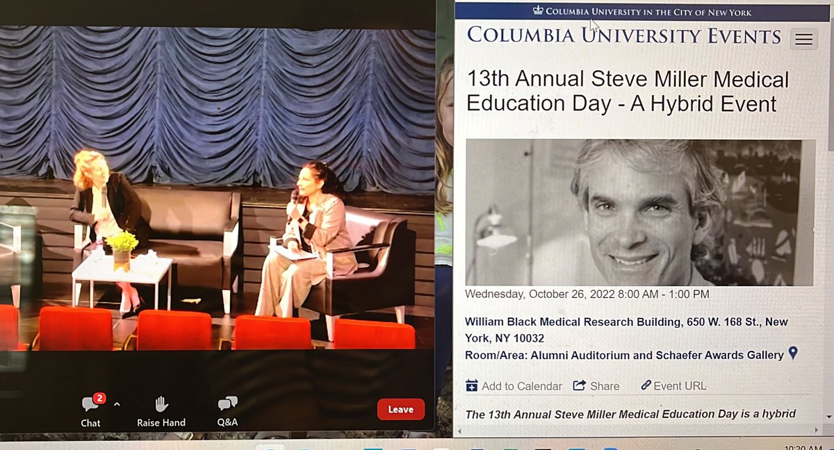 Steve Miller Medical Education Day- embodies the best of CUMC. @KidsAtColumbia @danielalamasmd @mcatallozzimd