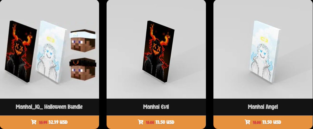 Manhal_IQ_'s tweet image. Introducing my new EVIL &amp;amp; ANGEL cosmetics!

GO BUY EM RN: store.lunarclient.com/category/manha…

Giving away 2 angel sets &amp;amp; 2 evil sets to 4 people!
to enter:

1⃣ Like and retweet
2⃣ follow me and turn on notifications 
3⃣ reply with your ign and the cosmetics you want❤️