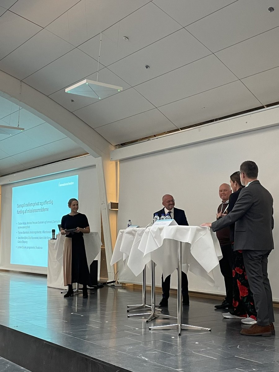 PernilleRype's tweet photo. Vi skal se på udviklingen af den grønne omstilling som noget, der skal stå på ET bredt fundament af grøn strøm - det skal vi bruge til alt andet, siger @TorbenMogerP @Innofond #dkgreen https://t.co/4DVJOUtTDH