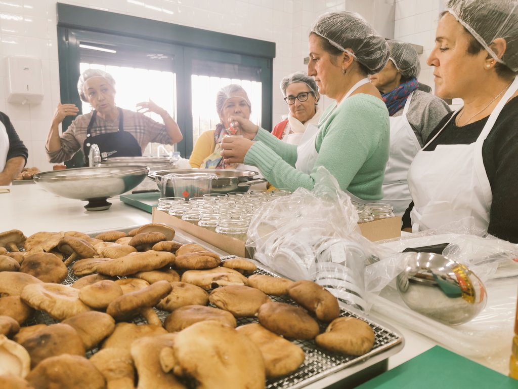 Seguimos con el taller de conservas artesanas organizado por la <a href="/dipuavila/">Diputación de Ávila</a> y financiado por un proyecto <a href="/poctep/">Interreg España-Portugal</a>.
A explorar con las setas