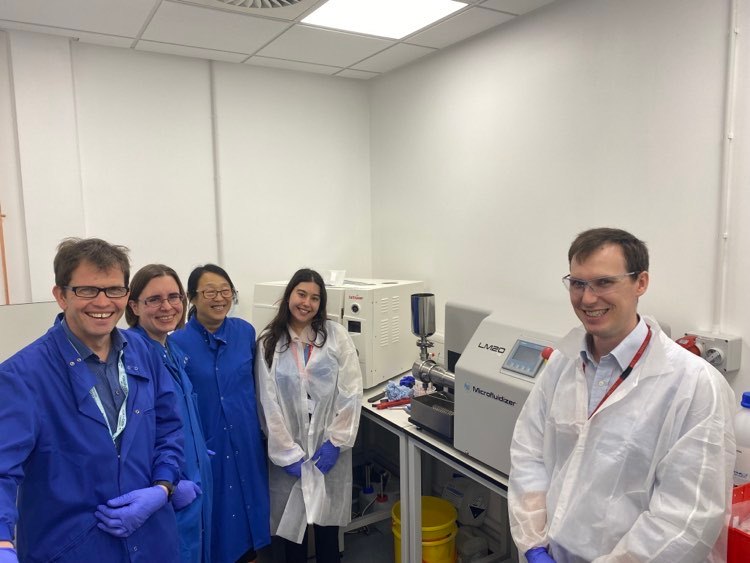 We had the opportunity to speak with Dr. Gary Yalloway and Dr. Julia Vivian, Senior Scientists  at @CEGX_news , The Protein Science Group. They explained to us how they will be using LM20 Microfluidizer® Processor.🥼🧪🧬
analytik.co.uk/customer-inter…