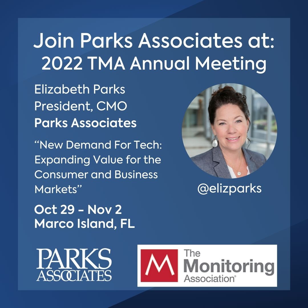 Join us for the '@MonitoringAssoc 2022 Annual Meeting” #Conference from OCT 29 – NOV 2. Our President and CMO @elizparks will be speaking during the “New Demand For Tech: Expanding Value for the Consumer and Business Markets” session. bit.ly/3VEcG0t #parksdata #TMAAM22