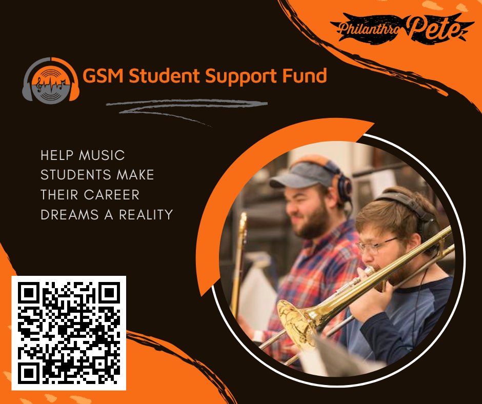 And we’re off! Your gift to our GSM Student Support Fund will make it possible for music students to better afford to attend professional development events that make all the difference in crafting a career in music.

Give through our link in bio!

#OKStateMusic #PhilantroPete