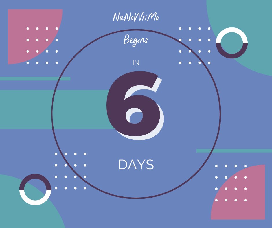 MissGeekBunny's tweet photo. Less than a week to go until Nano, what are your go to snacks for NaNo? #amwriting #nanowrimo https://t.co/O1W7rSXPey