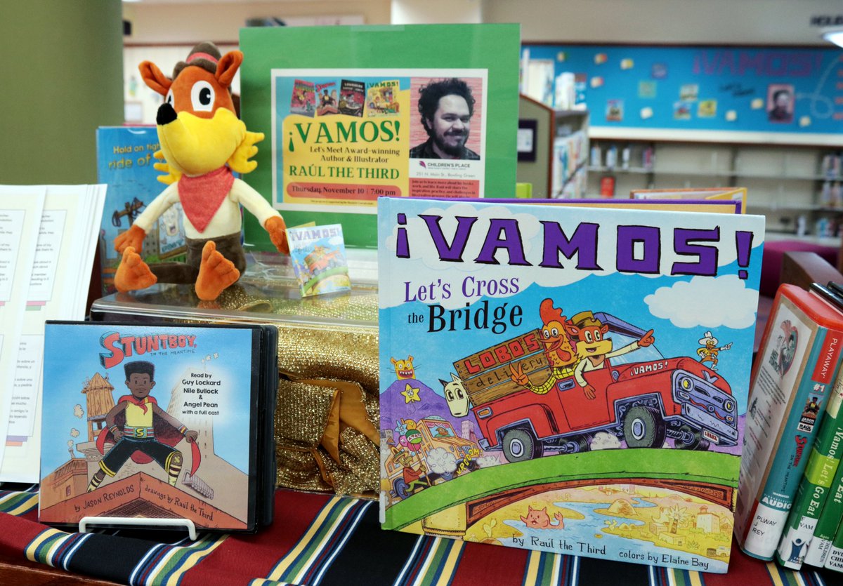 Have you registered to meet author &amp; illustrator @raulthe3rd on Nov. 10 at 7pm yet? Join us as Raúl shares his creative process! <a href="/GVBooks/">Gathering Volumes</a> will also be selling a few of his books, which Raúl will be available to autograph.

Register ➡️ wcdpl.org/meet-raul-the-…